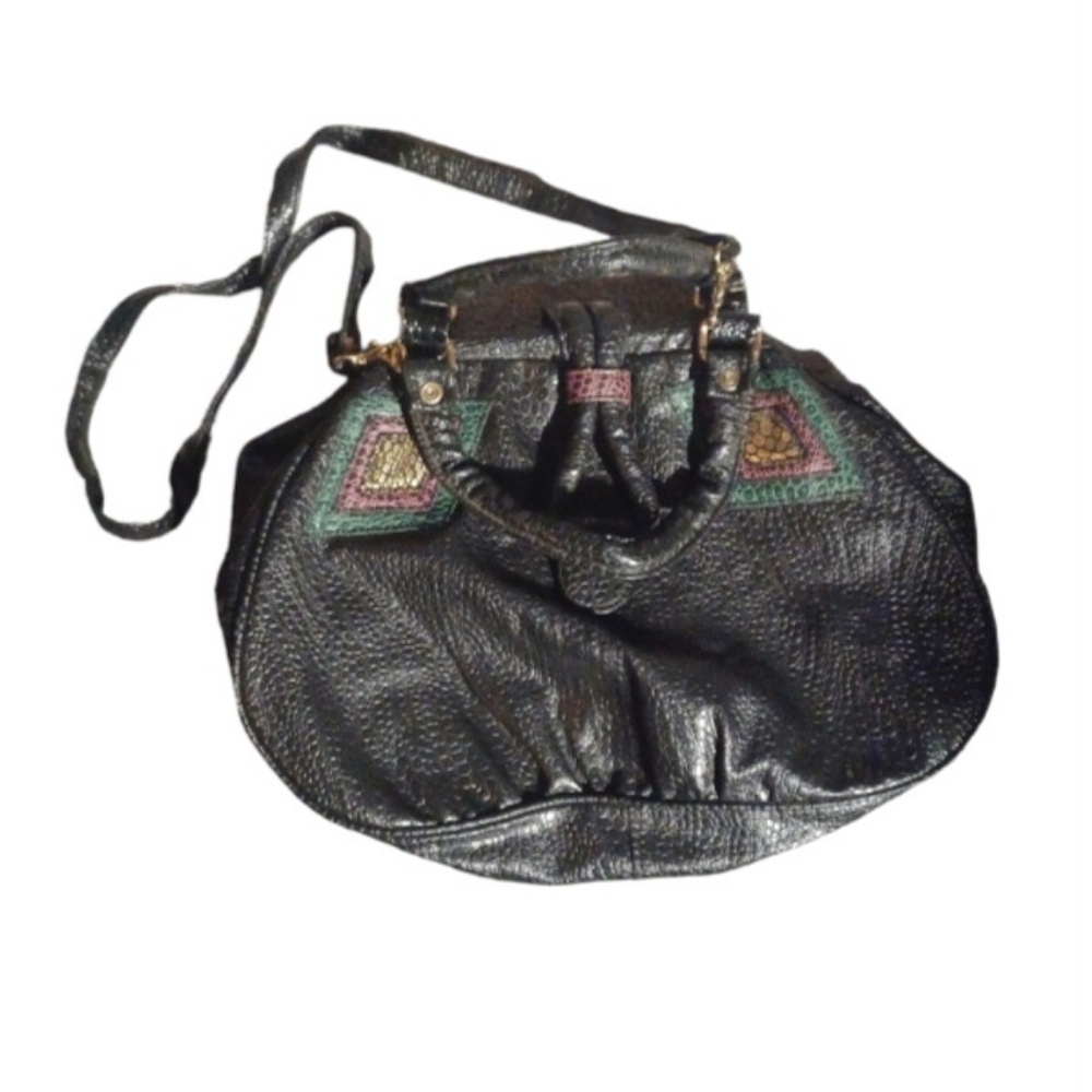 Vintage 1980s era xl hobo bag new